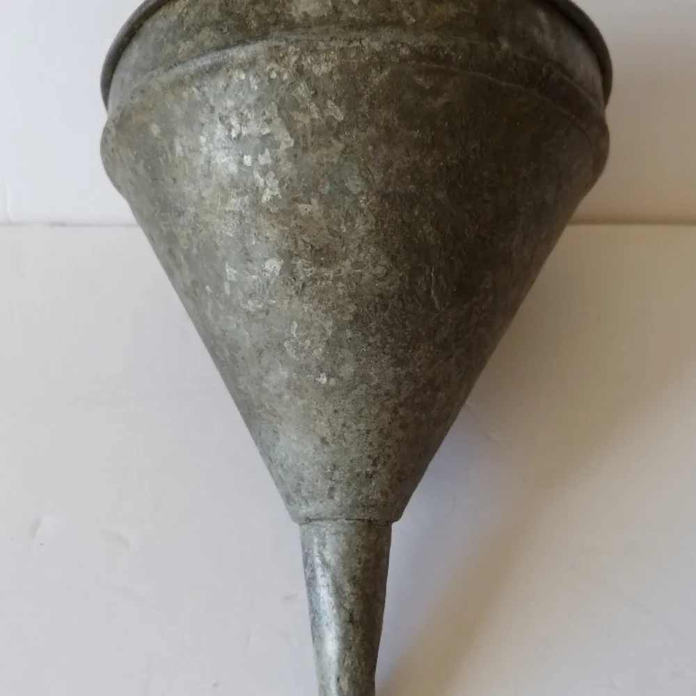 Vintage Metal Funnel Rustic Home Decor Shop Tool Americana